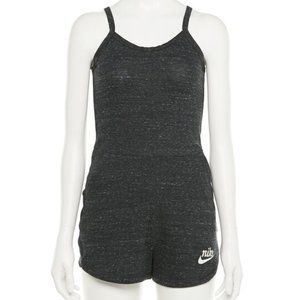 Women's Nike Sportswear Gym Vintage Romper - GRAY